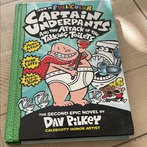 Captain Underpants Book in Full Color